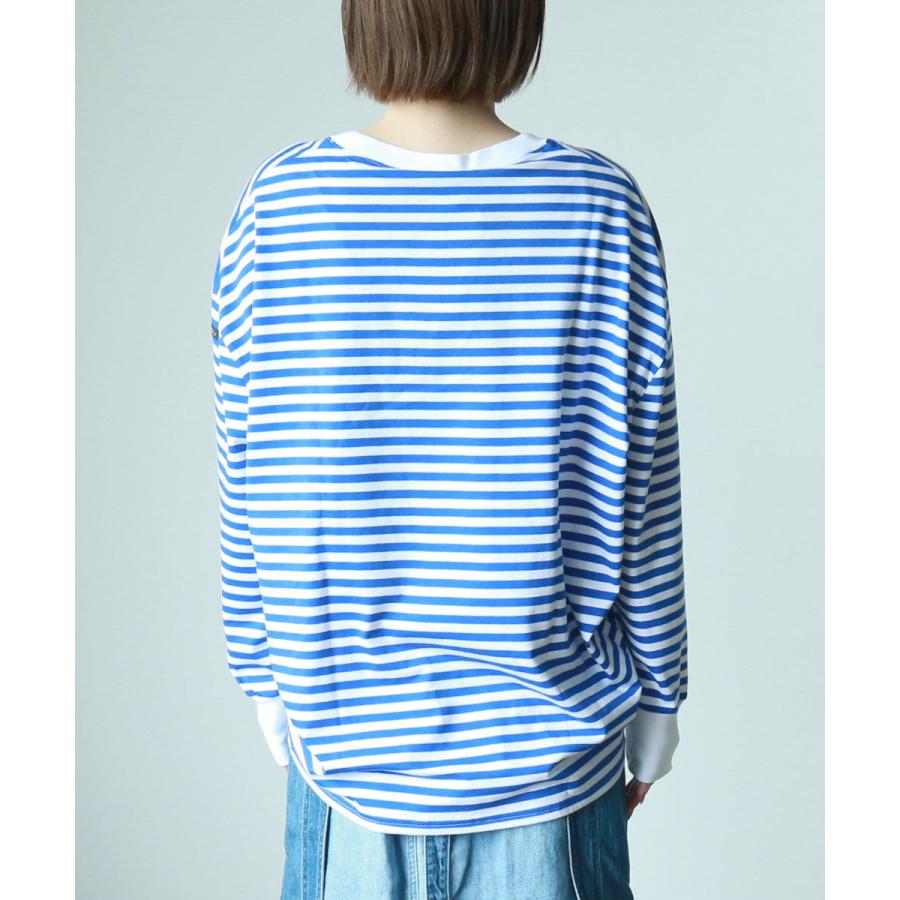 Le Minor（ルミノア） ROBE FEMME ボーダーカットソー レディース 国内