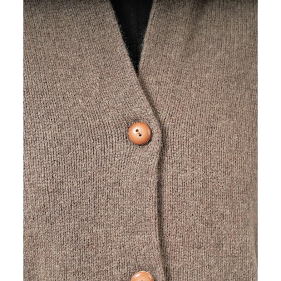 tumugu（ツムグ） ラムウールカーディガン レディース 国内正規品