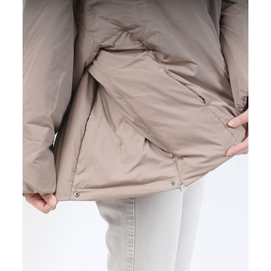 THE LOFT LABO ノーカラー　ダウン　ジャケット　日本製　サイズ1 miffew [G] ミフュー ロフトラボ The LOFT LABO ノーカラー