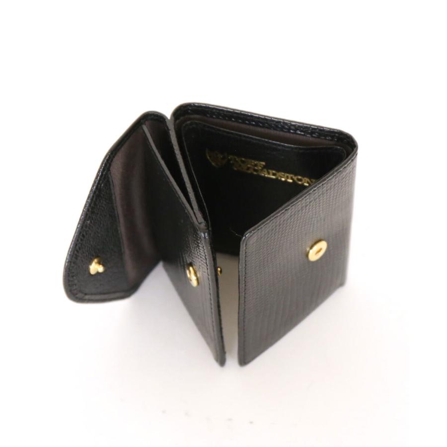 【美品】今期TOFF&LOADSTONE デリスリザードウォレット 三つ折り財布 TOFF&LOADSTONE（トフアンドロードストーン） 三つ折り財布 ミニ財布