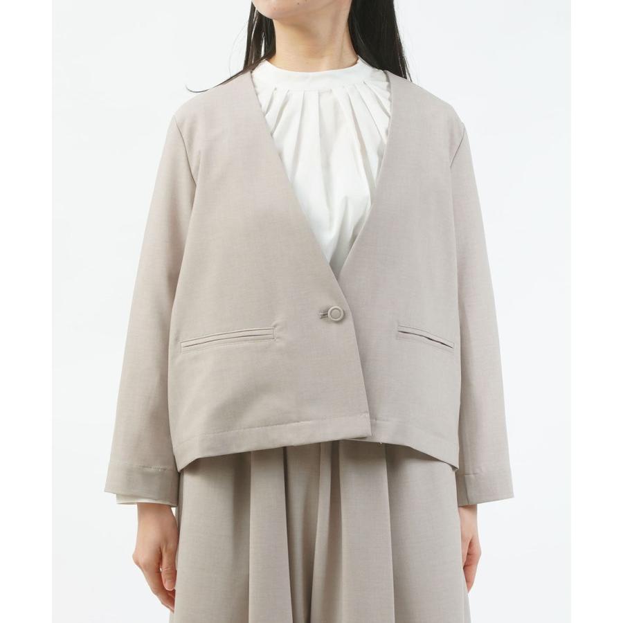 アンサンク Tropical V-neck Jacket un cinq 2026春夏新作 レディース