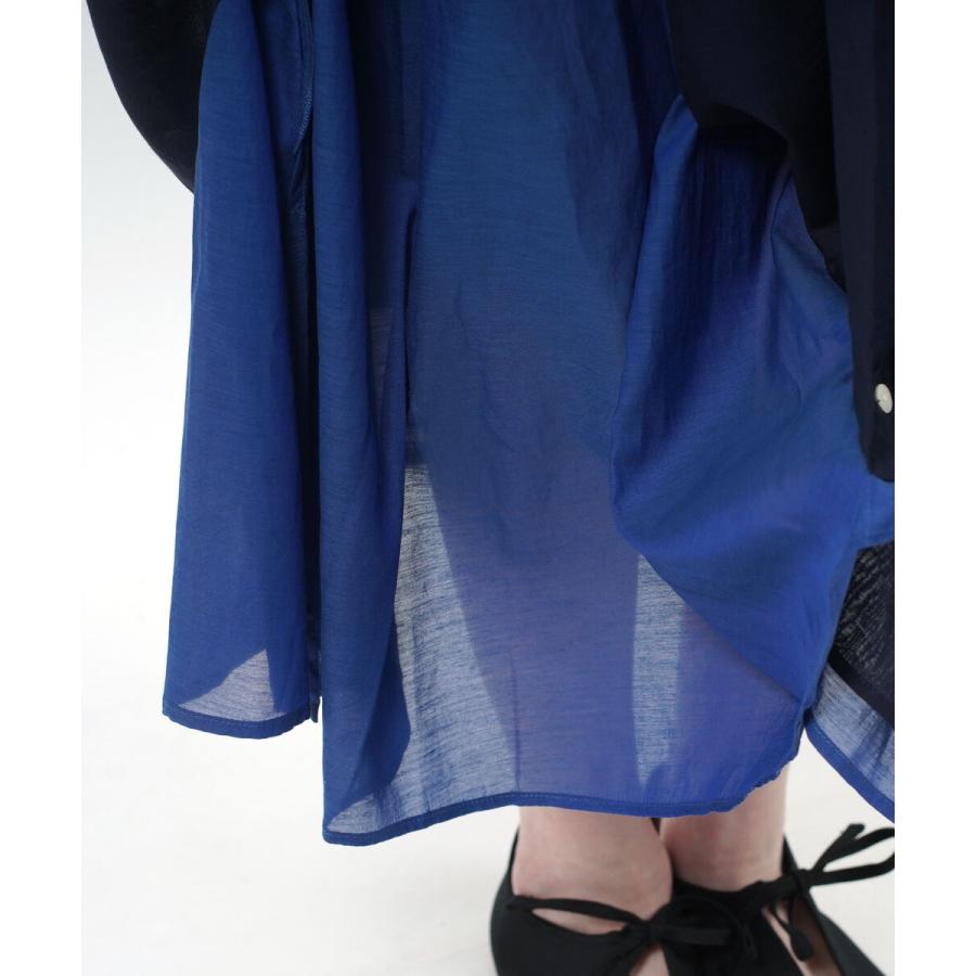 ユティリテ リバーシブル 前開きワンピース マキシワンピース utilite  