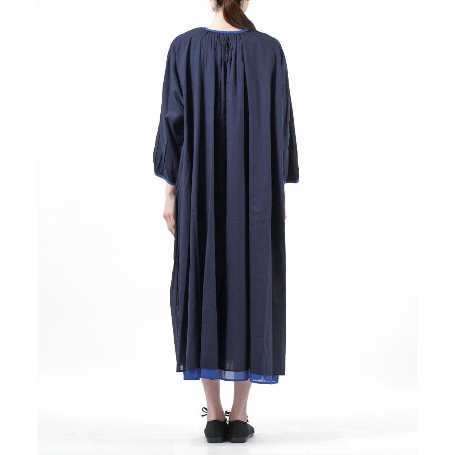 ユティリテ リバーシブル 前開きワンピース マキシワンピース utilite  