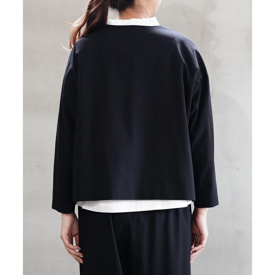 utilite ユティリテ 強燃 ツイルストレッチ ドルマン ジャケット ユティリテ 強撚ツイルストレッチ ドルマンジャケット utilite