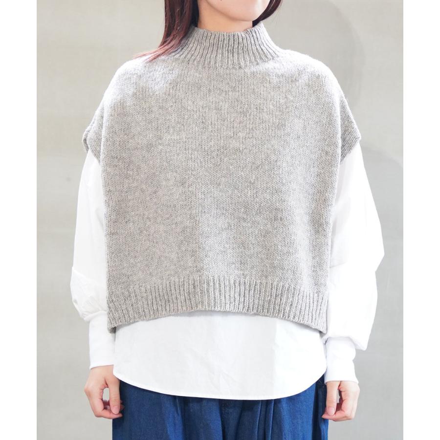 utilite モックネックベスト ユティリテ モックネックベスト utilite レディース 国内正規品 爆買