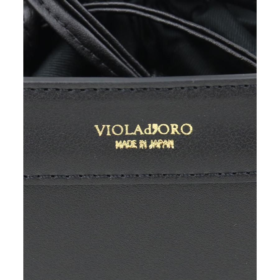 VIOLAd'ORO（ヴィオラドーロ） バケットバッグ ポシェット ショルダー