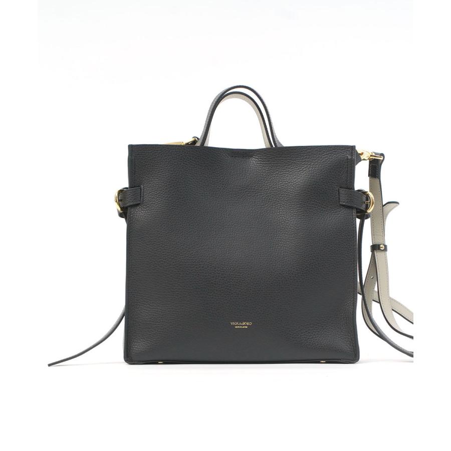 VIOLAd'ORO（ヴィオラドーロ） イタリアンWフェイスレザー サイド