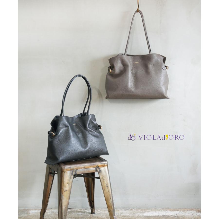 VIOLAd'ORO（ヴィオラドーロ） TRERO イタリアンレザートートバッグ