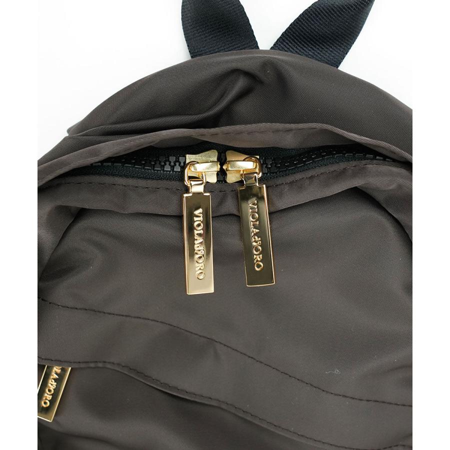 更にお値下げ★送料込み★新品未使用★VIOLAd′OROバックパック VIOLAd'ORO ヴィオラドーロ ナイロンバッグパック GINO 2025秋冬