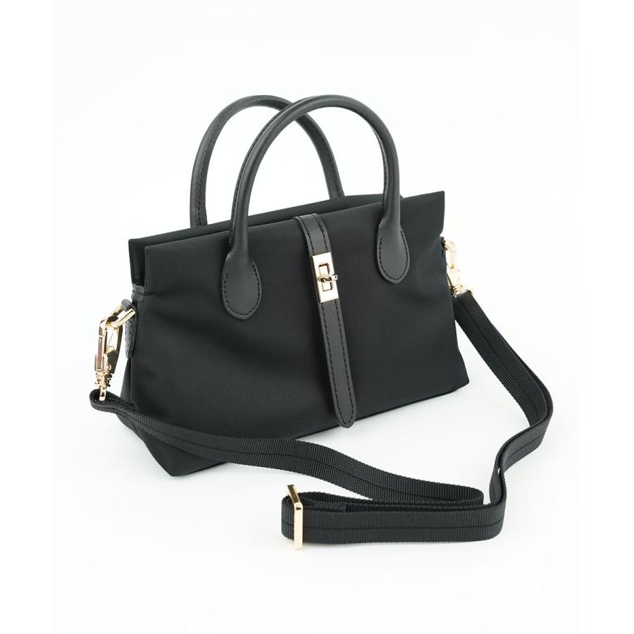 VIOLAd'ORO（ヴィオラドーロ） ターンロック付き ナイロントートバッグ