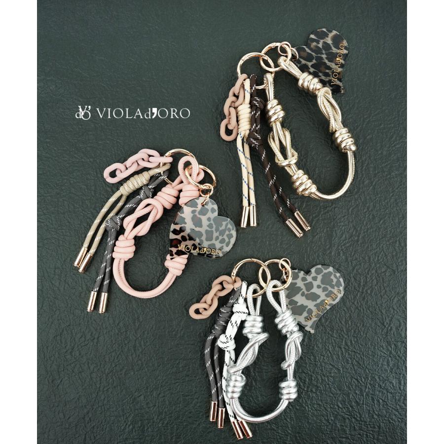 VIOLAd'ORO（ヴィオラドーロ） BIANCA バッグチャーム VIOLAd'ORO 2026