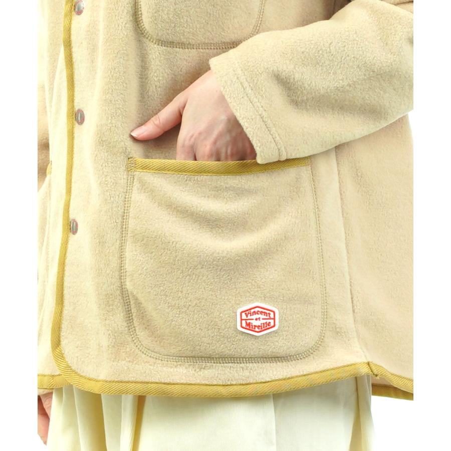 ヴァンソン エ ミレイユ FLEECE CARDIGAN VINCENT ET MIREILLE