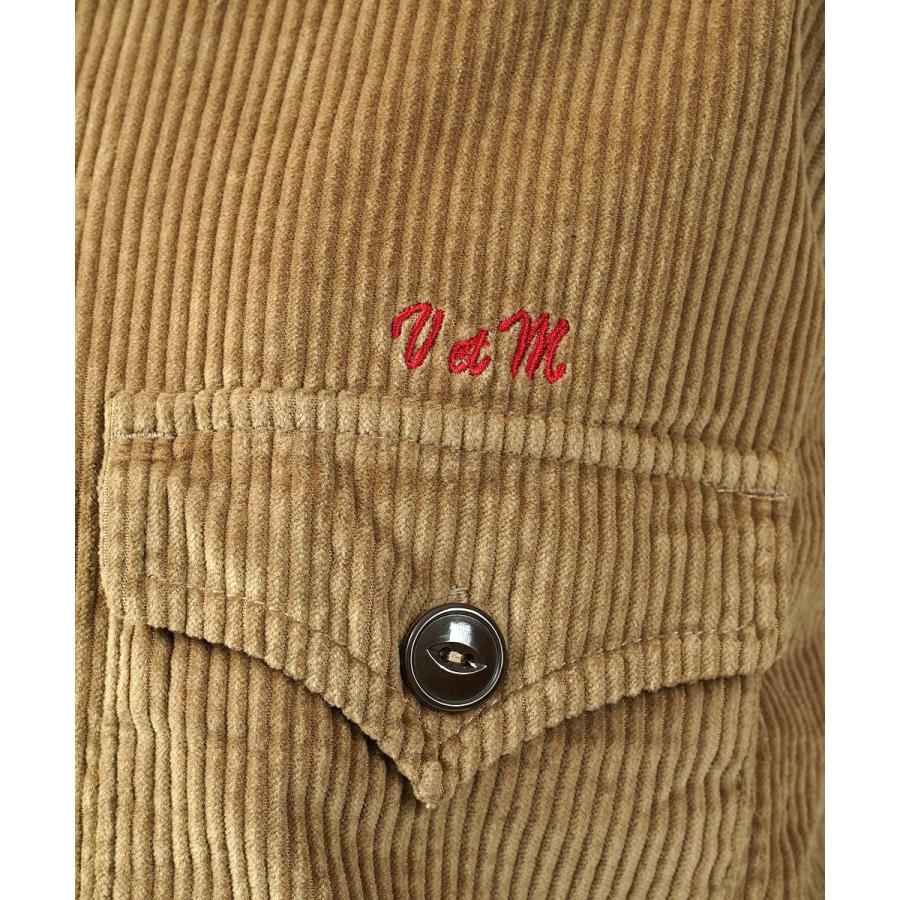2025年冬‼️美品VINCENT ET MIREILLEヴァンソン エ ミレイユ ヴァンソン エ ミレイユ SHIRTS JACKET CORDUROY VINCENT ET MIREILLE
