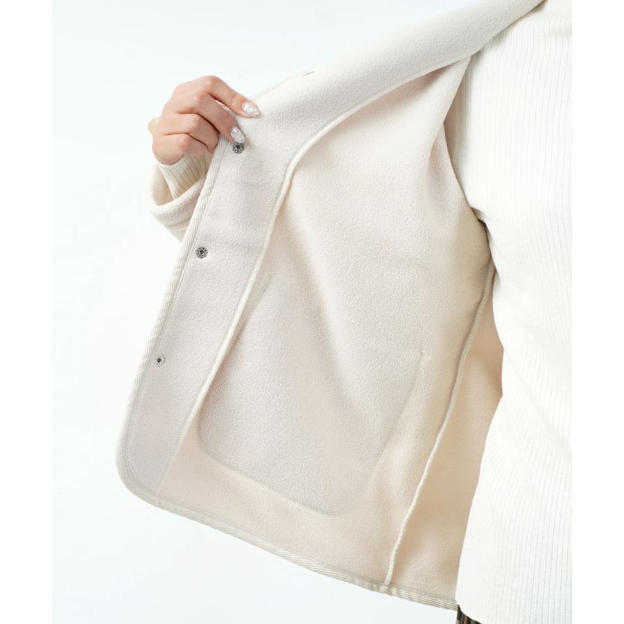 ヴァンソン エ ミレイユ フリースカーディガン VINCENT ET MIREILLE