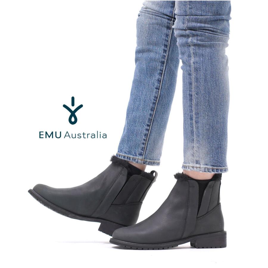 エミュ オーストラリア ショートブーツ サイドゴアブーツ Pioneer Leather EMU Australia 2021秋冬新作 レディース 国内正規品