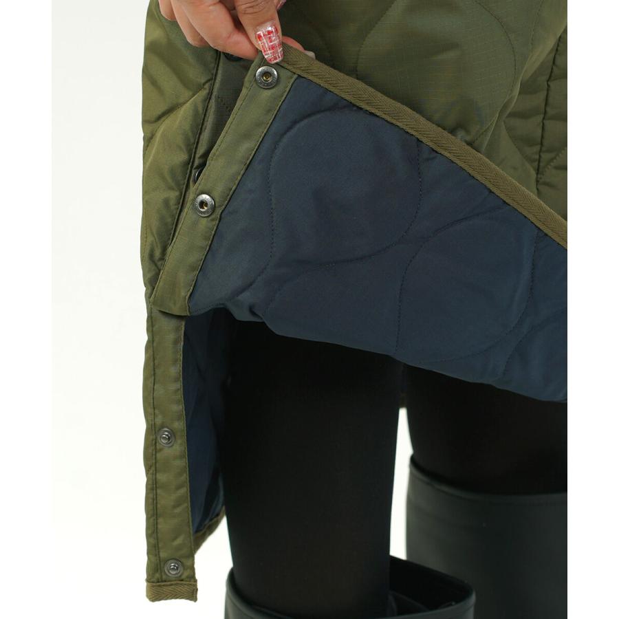 タイオン ミリタリー ダウンスカート TAION レディース 国内正規