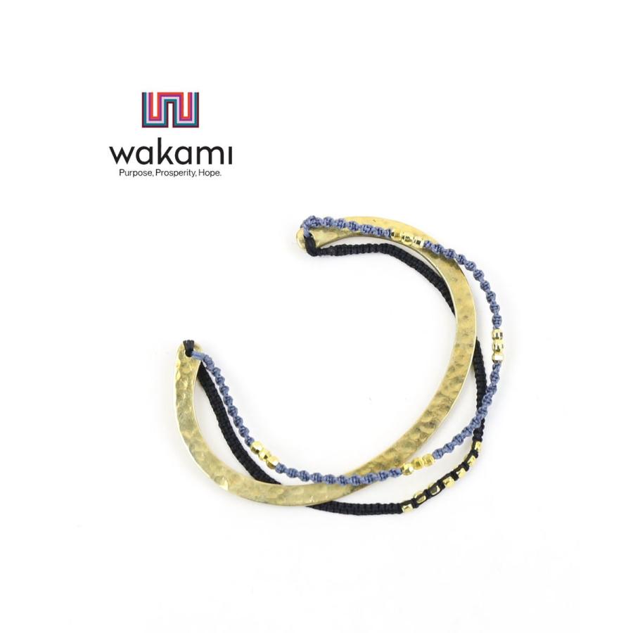 ワカミ バングルセット BANGLE SET -SILK CORD wakami メール便可能4 