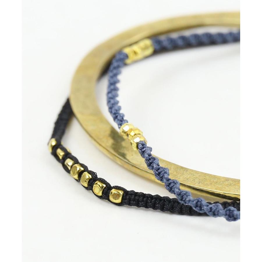 ワカミ バングルセット BANGLE SET -SILK CORD wakami メール便可能4 