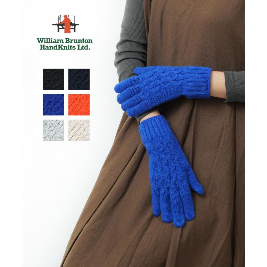 WILLIAM BRUNTON（ウィリアムブラントン） カシミヤ グローブ