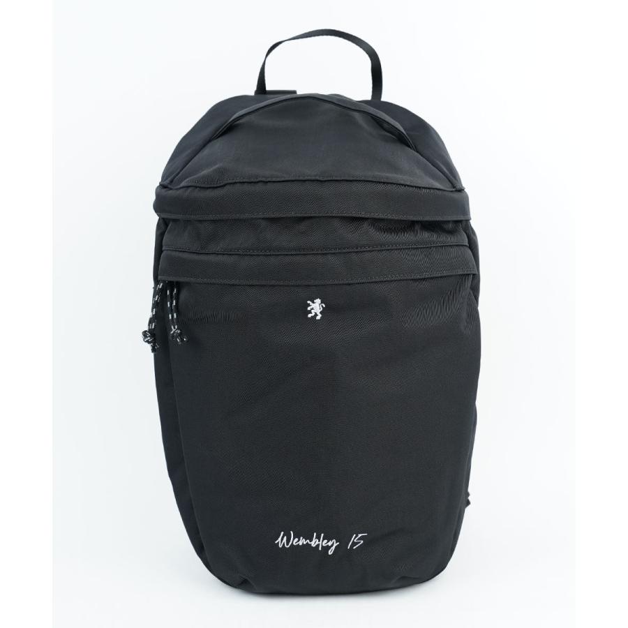 美品 ジムフレックス Wembley 15 リュック A4収納可 黒 ナイロン GYMPHLEX（ジムフレックス） WEMBLEY 15 ウェンブリー15 Gymphlex