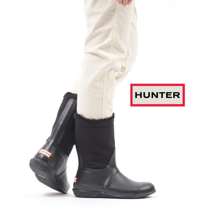 ハンター スノーブーツ ショートブーツ WOMENS ORIGINAL ROLL TOP SHERPA BOOT HUNTER レディース 国内正規品｜etre