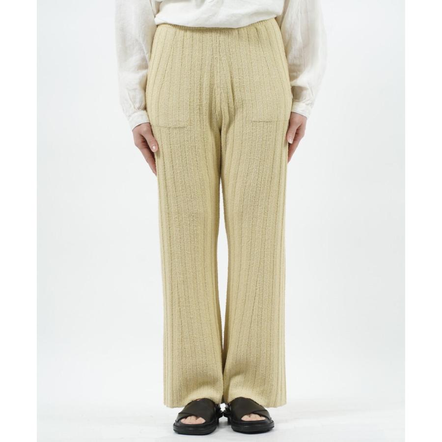 unfil アンフィル ニットパンツ イージーパンツ silk&coton unfil アンフィル ニットパンツ イージーパンツ silk&coton