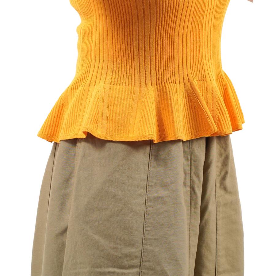 UNFIL（アンフィル） プルオーバー サマーニット high twist cotton