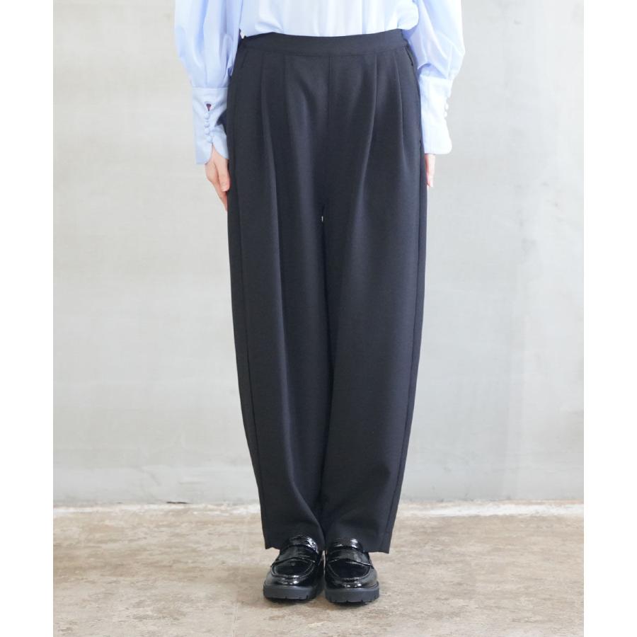 ホワイト ラウンドテーパードパンツ WHYTO. レディース 国内正規品 爆買 |  | 09