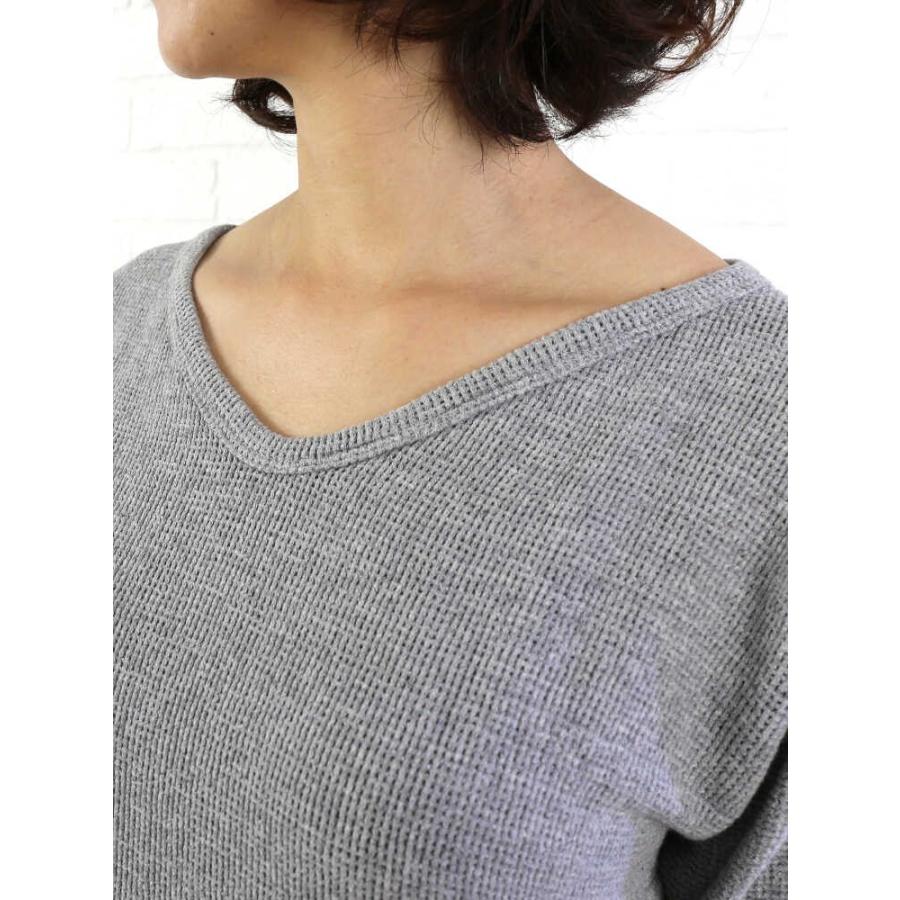 JAMES PERSE（ジェームスパース） 綿ポリウレタン ワッフルメッシュ