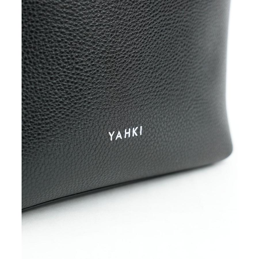 ヤーキ SHRINK SOFT W FACE CROSSBODY BAG YAHKI 2025秋冬新作
