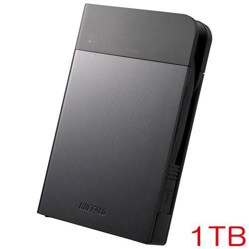 BUFFALO（バッファロー） ポータブルHDD MiniStation HD-PZN1.0U3-B 