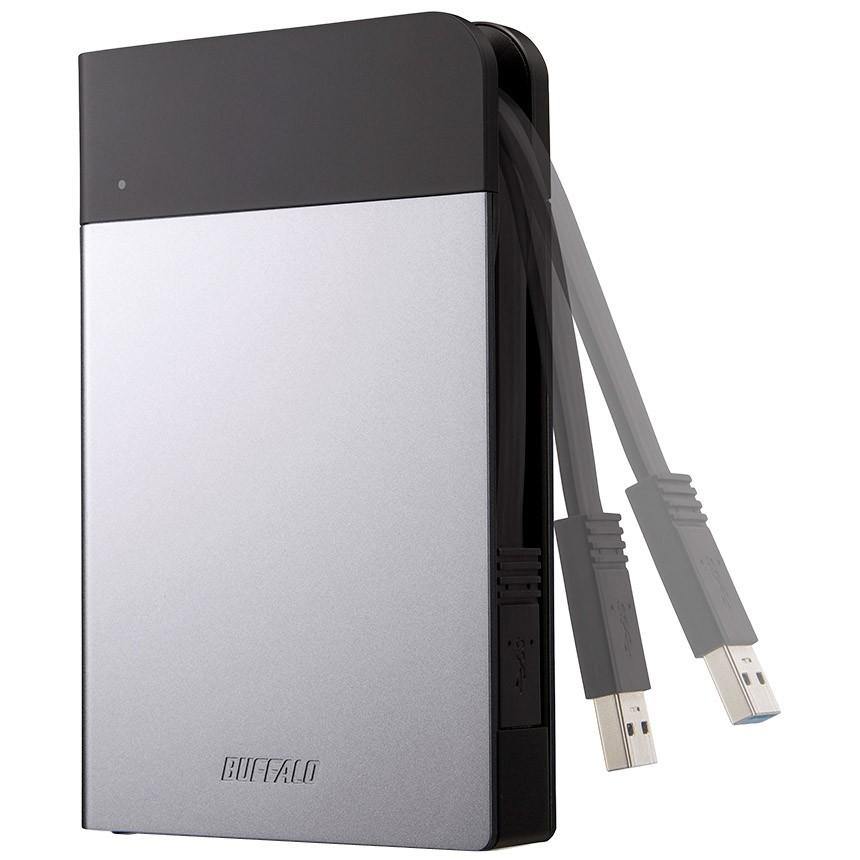 BUFFALO（バッファロー） ポータブルHDD MiniStation HD-PZN1.0U3-S