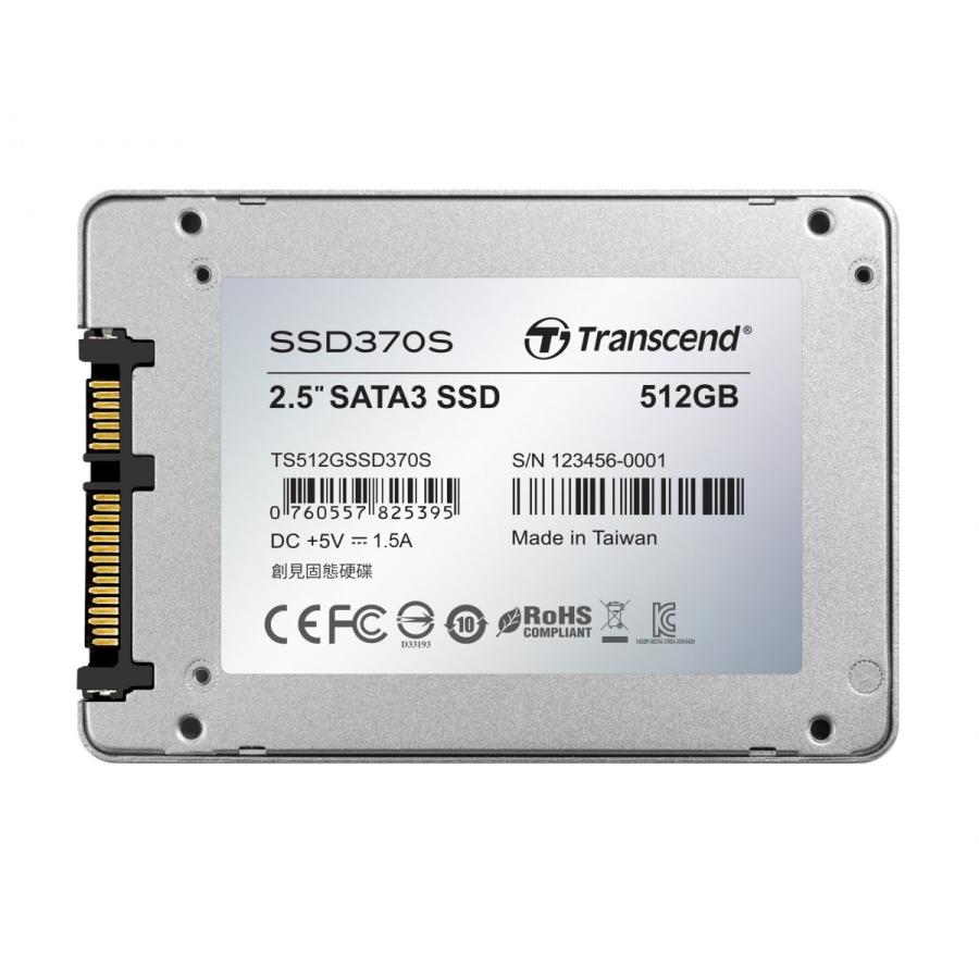 Transcend（トランセンド） SSD TS512GSSD370S [512GB SSD370Sシリーズ