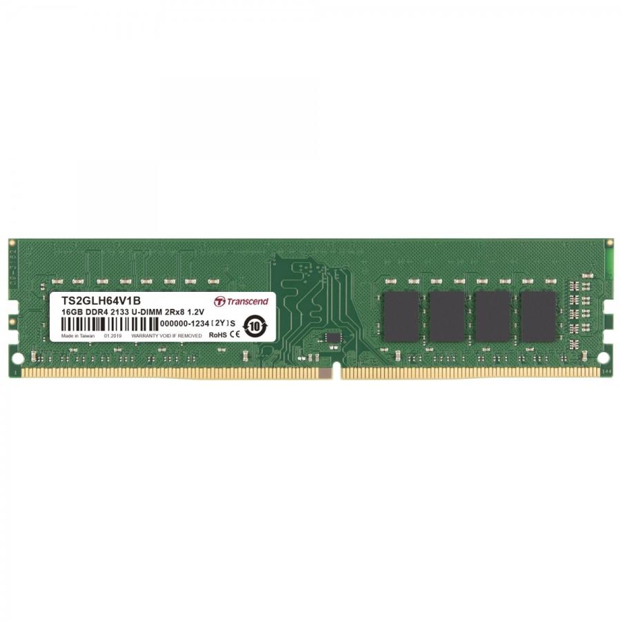 デスクトップPC用メモリ トランセンド TS2GLH64V1B [16GB DDR4 2133 U-DIMM 2Rx8 (1024Mx8) 1.2V]｜etrend-y