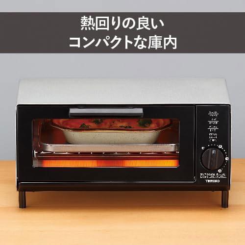 ツインバード（TWINBIRD） コンパクト トースター TS-4034S [オーブン