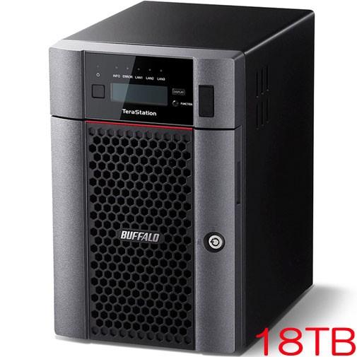 NAS バッファロー TeraStation TS5610DN TS5610DN1806 [10GbE標準搭載 6ドライブNAS 18TB]