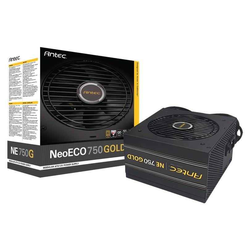 PC電源ユニット ANTEC NE750 GOLD [ATX電源 80PLUS GOLD認証 NeoECO 
