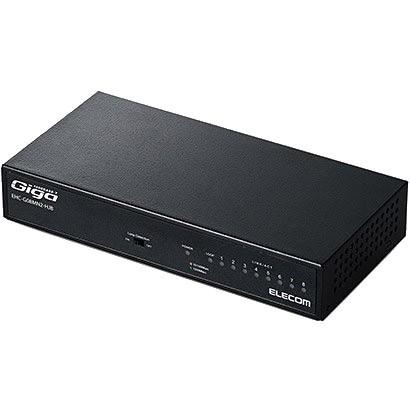 ELECOM（エレコム） スイッチングハブ EHC-G08MN2-HJB [Giga対応