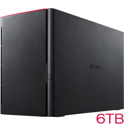 外付HDD バッファロー DriveStation Pro HD-WHA6U3/R1 [法人向け RAID1対応 外付HDD 2ドライブ 6TB]