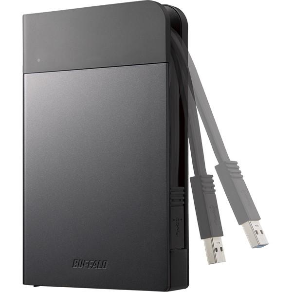 BUFFALO（バッファロー） ポータブルHDD HD-PZF2.0U3-BKA [USB3.1(Gen1
