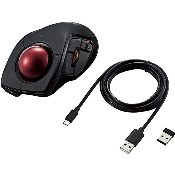 ELECOM（エレコム） トラックボールマウス M-DPT1MRBK [トラックボール
