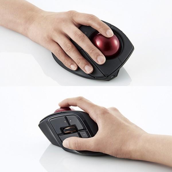 ELECOM（エレコム） トラックボールマウス M-DPT1MRBK [トラックボール