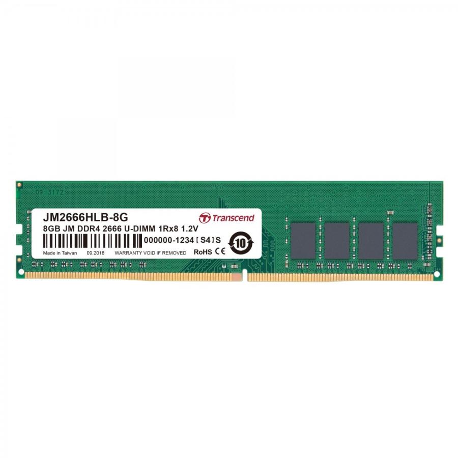 Transcend デスクトップ用メモリ 8GB DDR4 2666 Transcend（トランセンド） デスクトップPC用メモリ JM2666HLB-8G [8GB