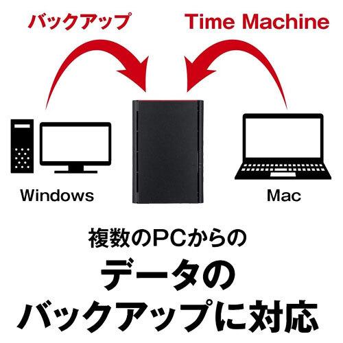 ★【動作品】BUFFALO 2TB NAS LS220D0202【送料無料】 BUFFALO（バッファロー） NAS LinkStation LS220D0202G [RAID機能搭載