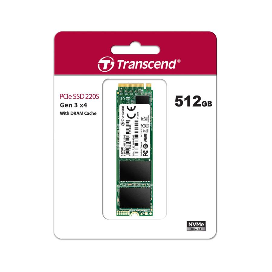 新品未使用品 Transcend PCIe SSD 220S 512GB PCIe SSD 220S | PCIe M.2 SSDs - Transcend Information, Inc.