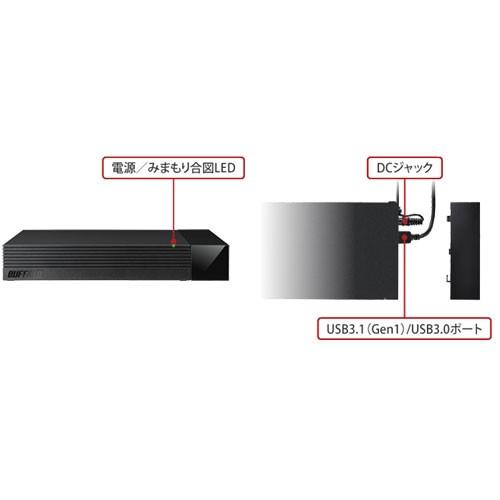 BUFFALO（バッファロー） 外付HDD HDV-LLD3U3BA/D [外付けHDD USB3.1