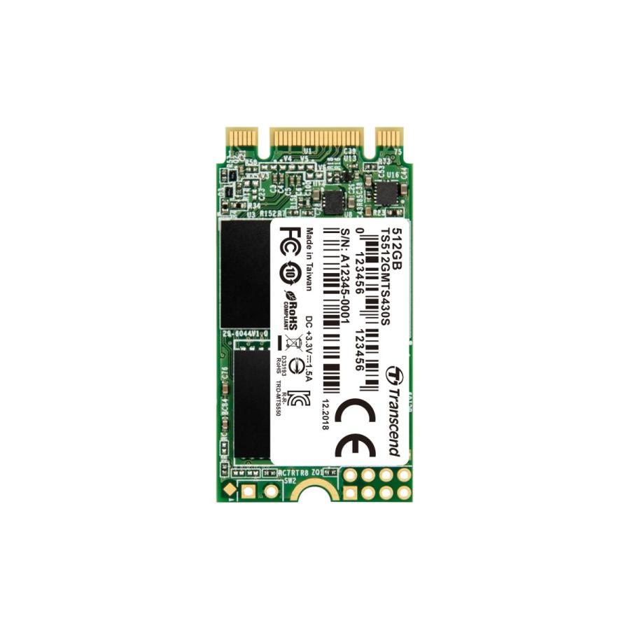 Transcend（トランセンド） SSD TS512GMTS430S [512GB SSD MTS430S M.2