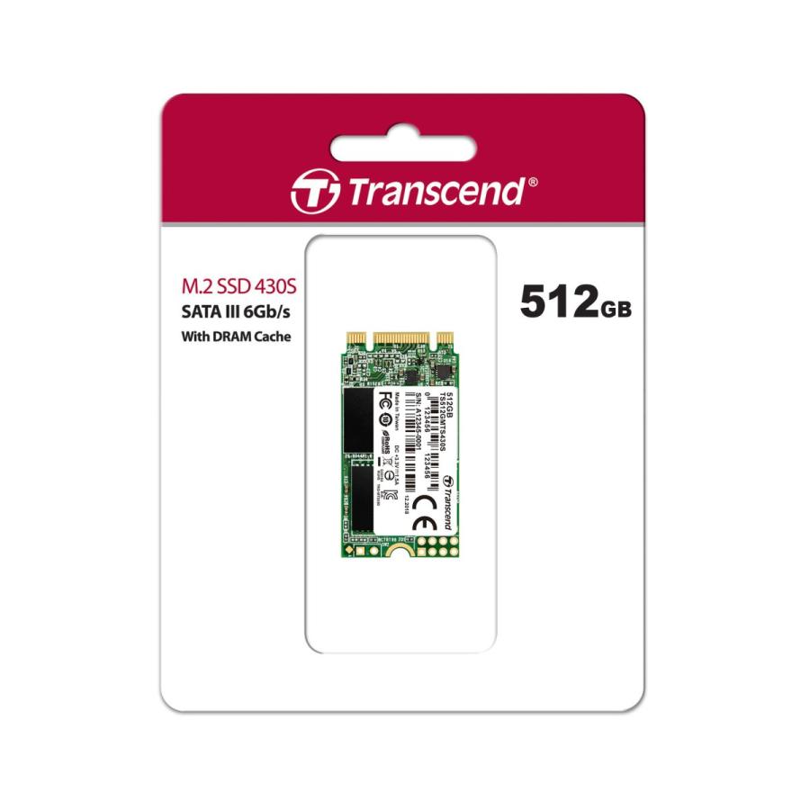 Transcend（トランセンド） SSD TS512GMTS430S [512GB SSD MTS430S M.2