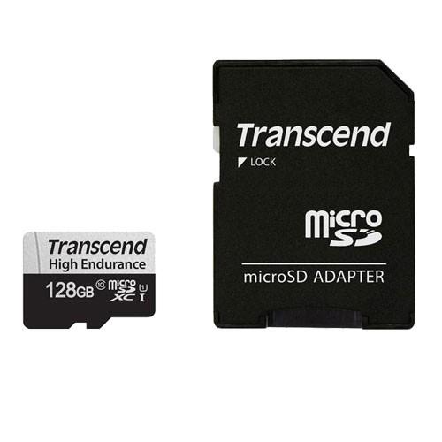 マイクロSDカード トランセンド TS128GUSD350V [128GB 高耐久microSDXCカード 350V Class 10 、UHS-I U1、3D NANDフラッシュ]