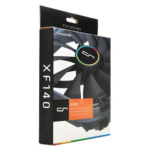 【新品未使用品】XF140 PCファン 1300rpm アクセサリー付き　4個 PC冷却ファン CRYORIG XF140 [140mmケースファン PWM対応 HPLN